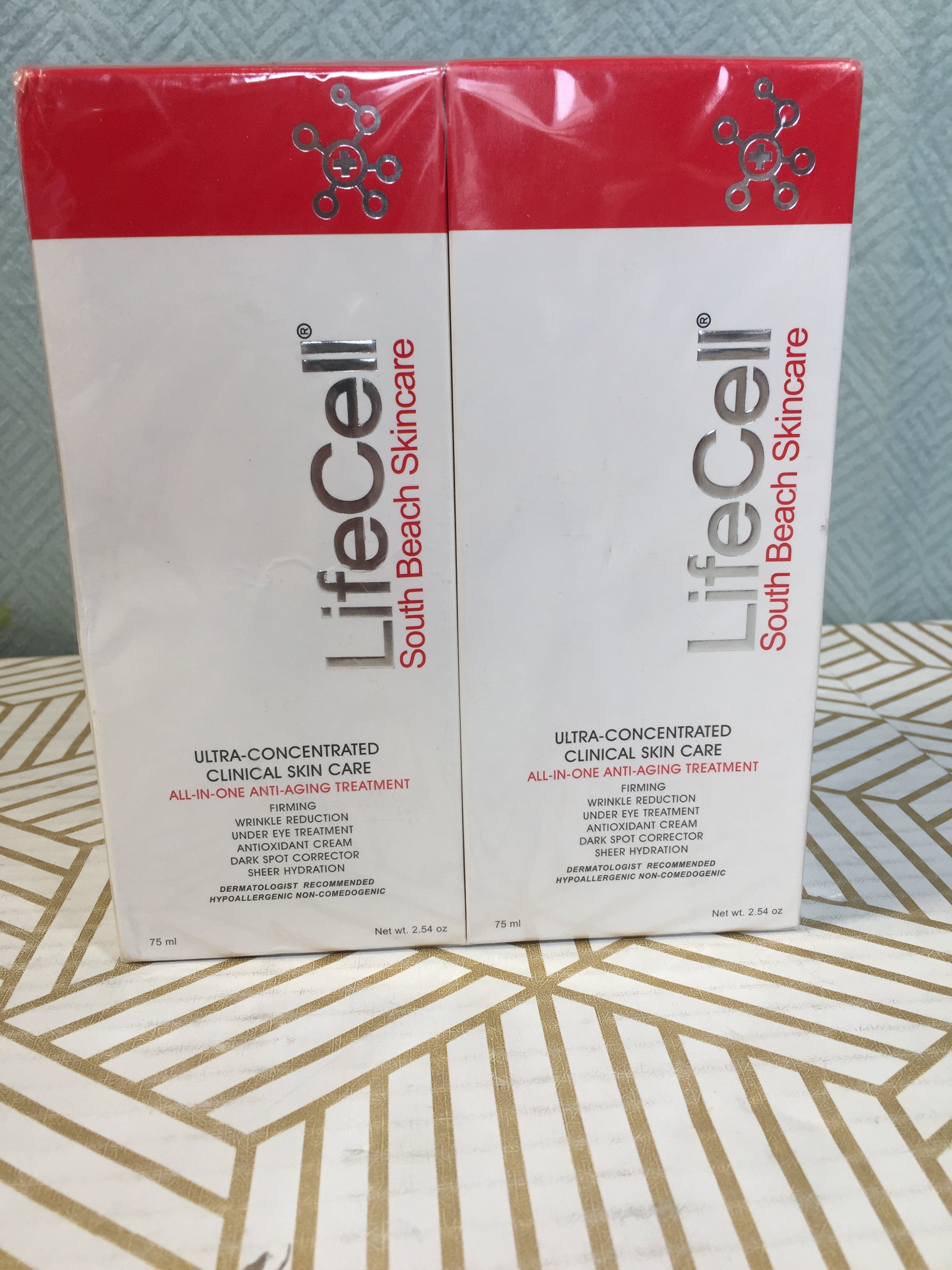 South Beach Skincare: All In One Anti-Aging Treatment 2.54 oz - 2 Pack *SEALED* (7975122141422)